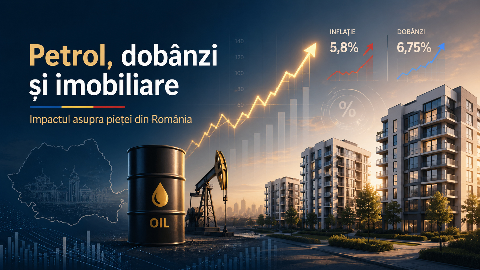 Cum ar afecta creșterea prețului petrolului piața imobiliară din România
