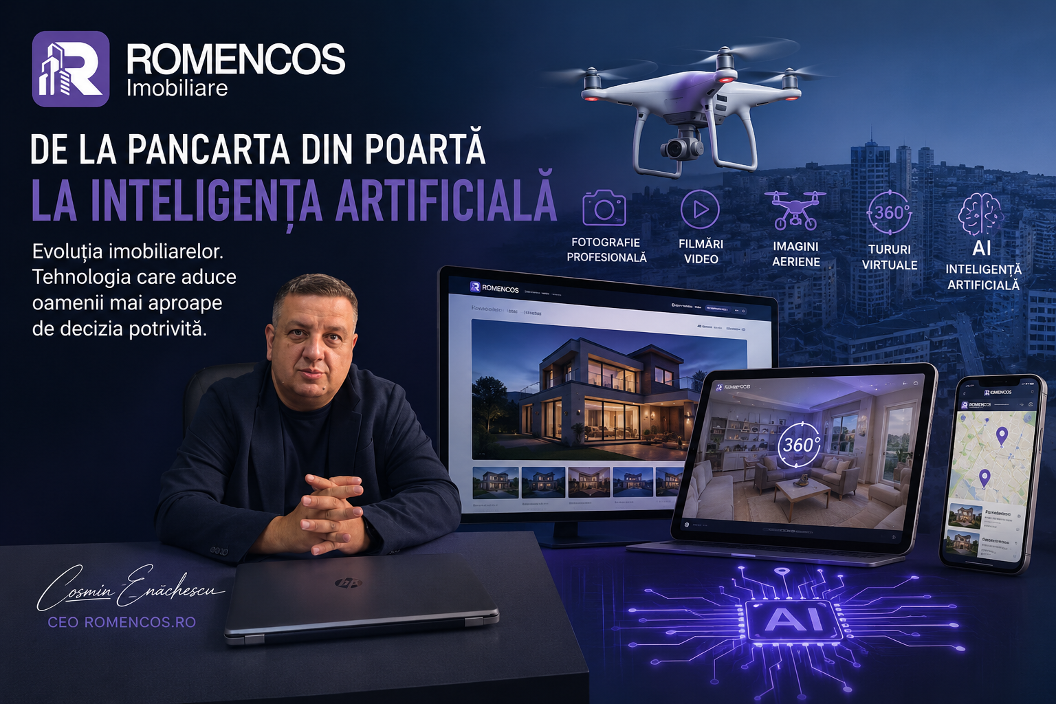 De la pancarta din poartă la inteligența artificială. Cum s-a schimbat modul în care cumpărăm o locuință